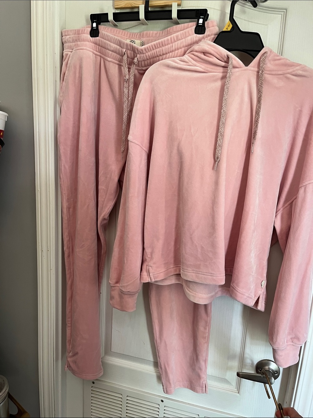 UGG Pink Plush Lounge Set
